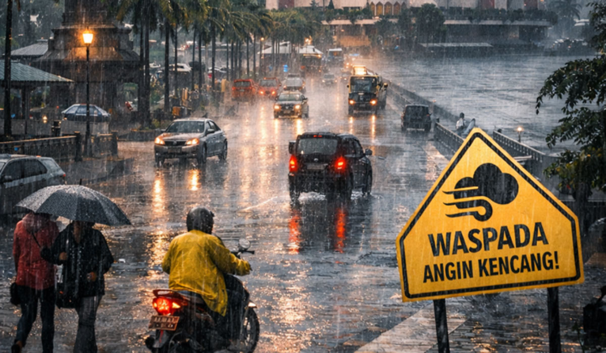 Waspada! Cuaca Makassar Besok 25 Maret 2026, Pagi Diguyur Hujan, Siang Mendung