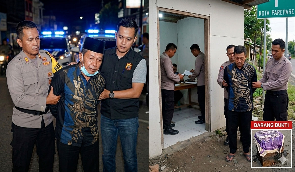BREAKING! Brankas 1 Kg Emas Raib di Pinrang, Dua Pelaku Akhirnya Diciduk Polisi