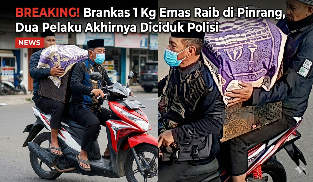 BREAKING! Brankas 1 Kg Emas Raib di Pinrang, Dua Pelaku Akhirnya Diciduk Polisi BREAKING! Brankas 1 Kg Emas Raib di Pinrang, Dua Pelaku Akhirnya Diciduk Polisi